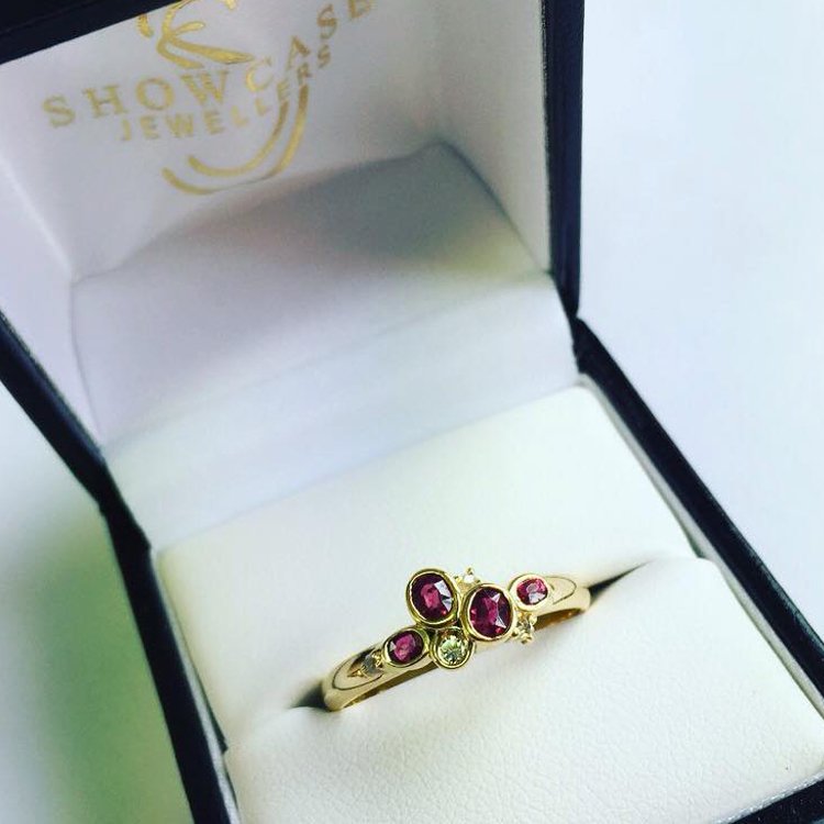 Engagement rings Otago Dunedin Diamond, Rose Gold